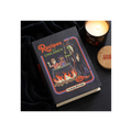 Cookbook titled 'Recipes for Children' with Halloween-themed cover on a dark surface.